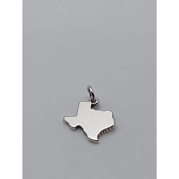 James Avery Retired Texas State Map Charm 925 Silver 2.11g - Picture 2 of 5